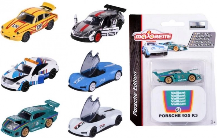 Porsche Motorsport Deluxe kisautó, 5 féle