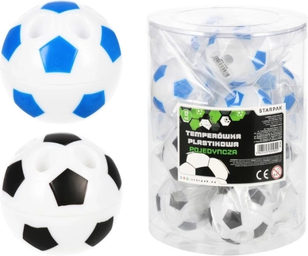 Futballabda alakú hegyező – 1 db