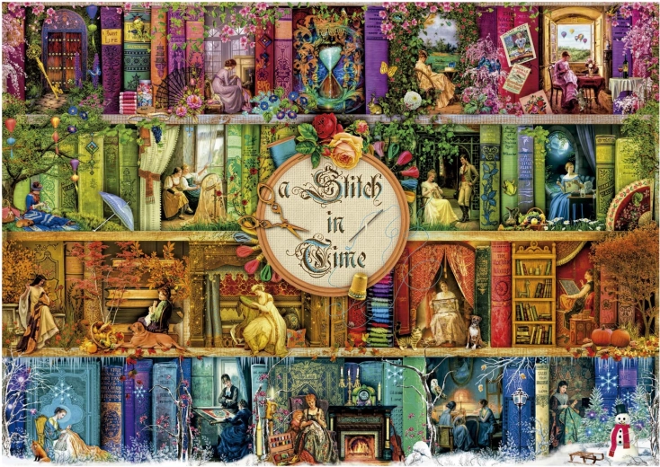 EDUCA Puzzle Varrás az idők során 3000 darab