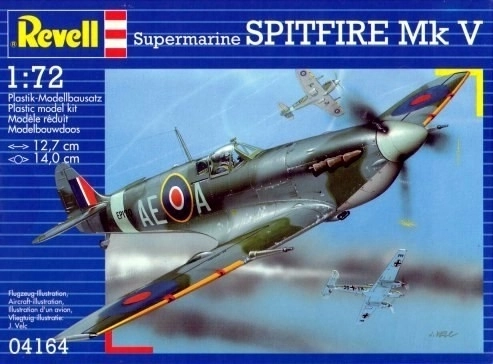 SPITFIRE Mk Vb műanyag repülőgép makett