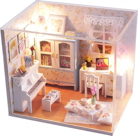Minatúra házikó - Hemiolin szoba a 2Kids Toys-tól