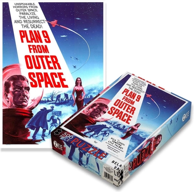 Puzzle Plan 9 az Űrből 500 darabból