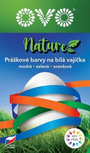 Ovo Nature színes ceruzák – 3 szín (kék, zöld, narancssárga)