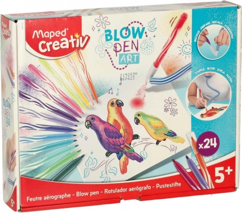 Maped Creativ Fújó Toll Művészet 24 szín