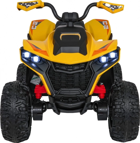 Gyerek elektromos quad Fast Wheel – sárga