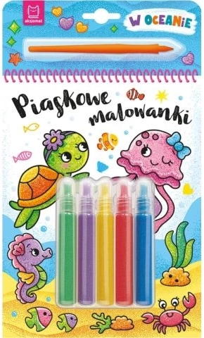 Homokfestés az óceánban