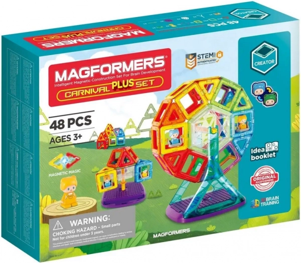 MAGFORMERS Carnival PLUS építőkészlet 48 darab
