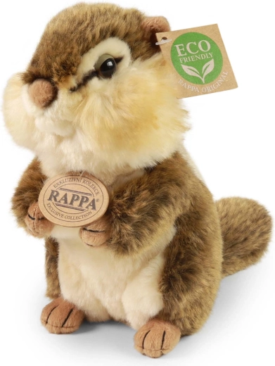 Rappa ECO-FRIENDLY álló plüss csíkosmókus, 20 cm