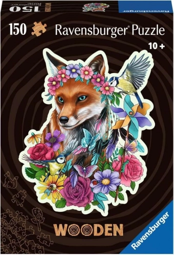 Faszörny kirakó, színes róka, 150 darabos RAVENSBURGER