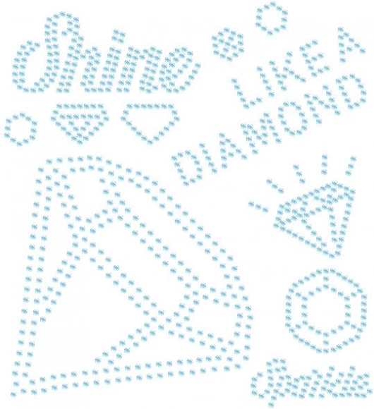 Rávasalható strasszköves applikáció – ragyogj, mint a gyémánt