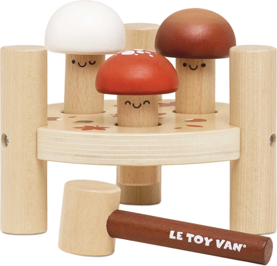 Le Toy Van fa ütögetős játék szögekkel