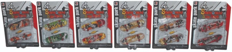 Sparkys skatepark szett 2 fingerboarddal és kiegészítőkkel