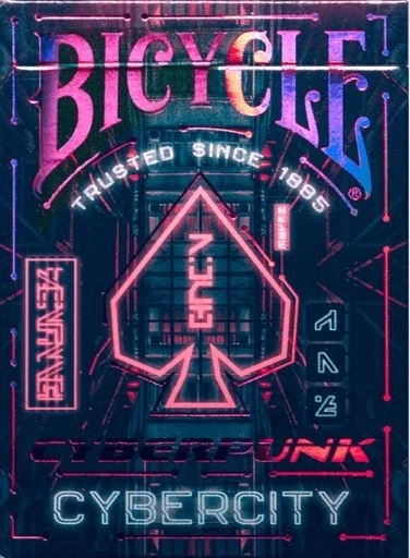Bicycle Cyberpunk Cyber City kártyák