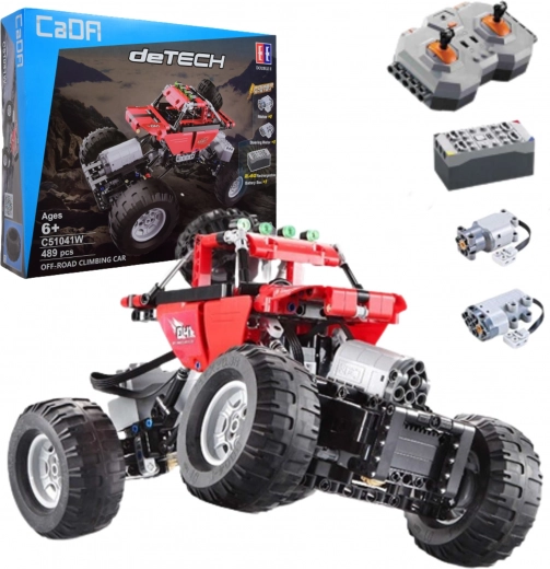 CADA terepes RC autó építőkockákból