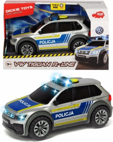 VW Tiguan R-Line Rendőrautó 25 cm