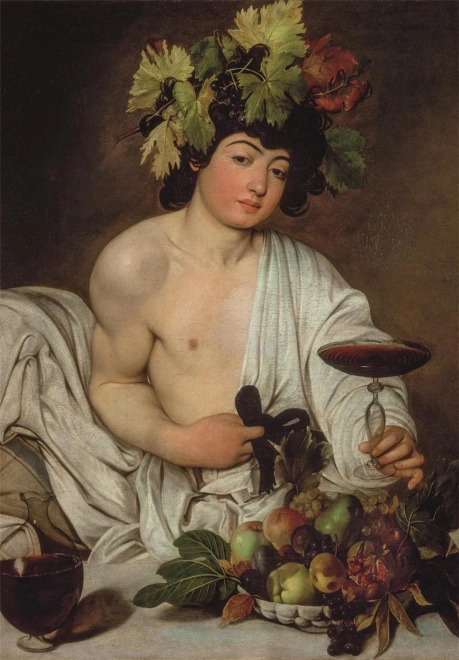 1000 darabos puzzle múzeumi gyűjtemény Caravaggio Bacchus