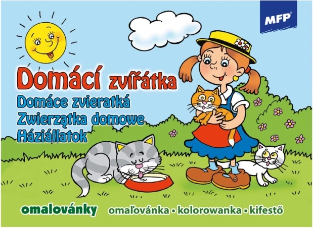 Színező Könyv Háziállatok Gyerekeknek