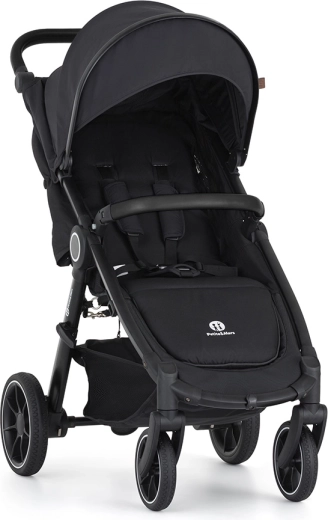 Petite&Mars Street+ RWS sportbabakocsi, perfect black