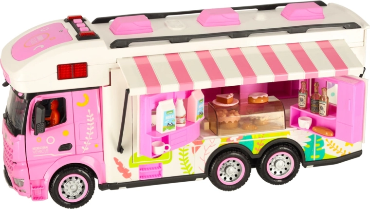S szétnyitható food truck