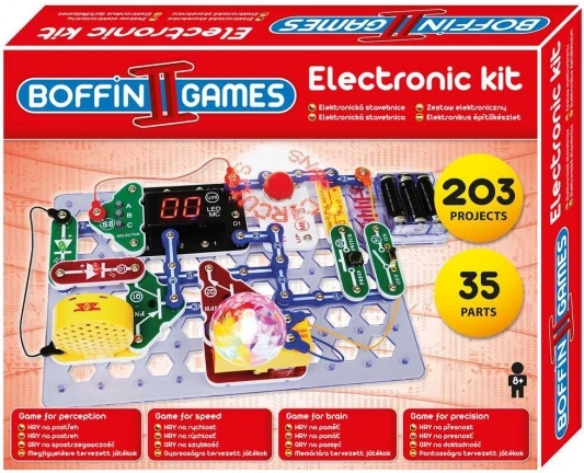 BOFFIN II Játékok elektronikus építőkészlet