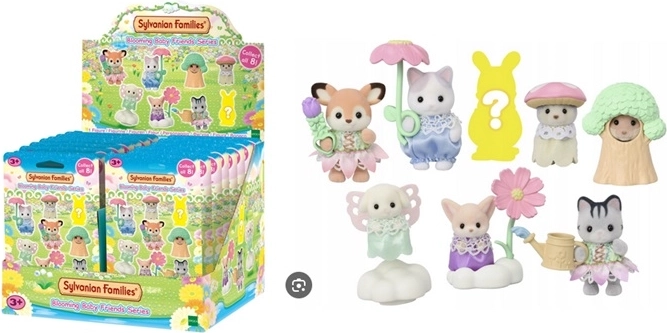 Sylvanian Families titokzatos tasak tavaszi bébik - 1 darab