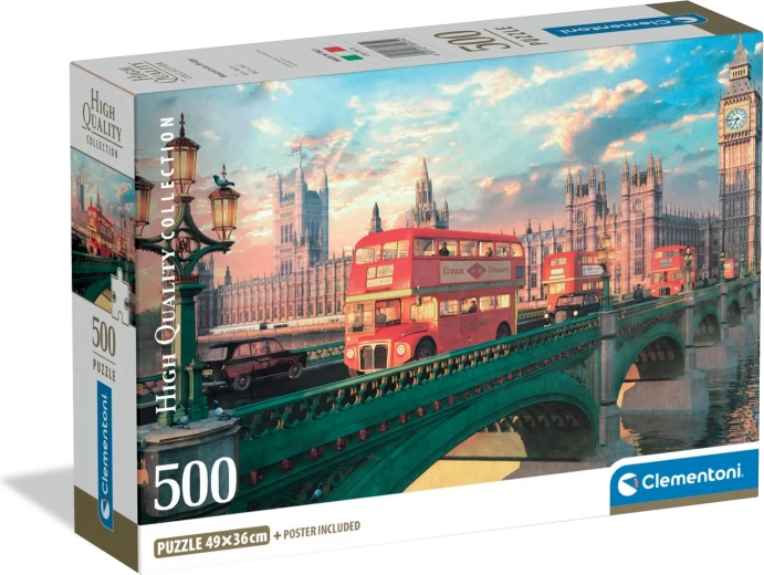 Clementoni puzzle London – Westminster híd 500 darab