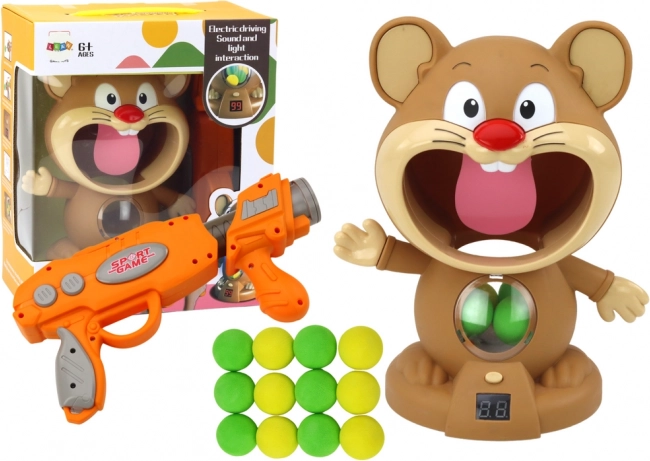 Hörcsög Lövöldözős játék Handgun Balls