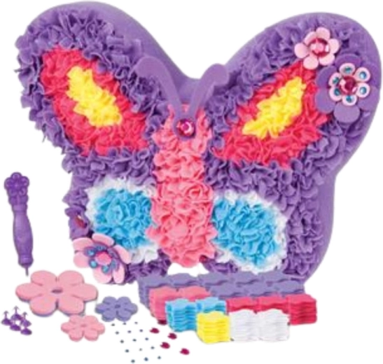 Egyszerű alkotás tű nélkül