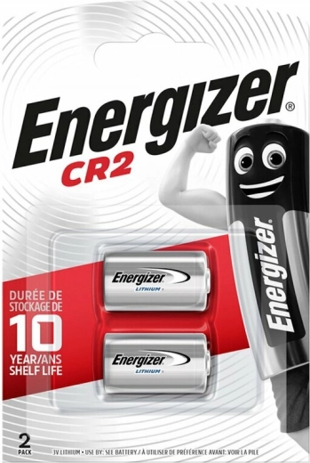 ENERGIZER CR2 3V lítium elem, 2 db-os csomag