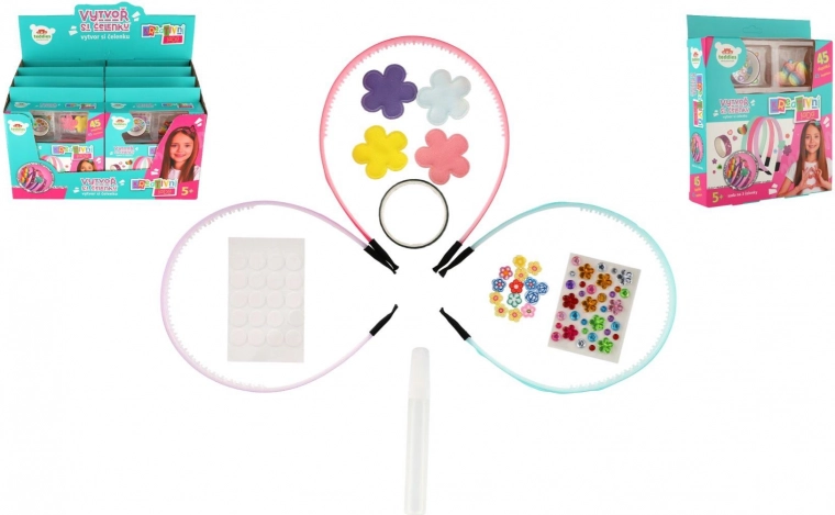 Kreatív fejpántkészítő szett gyerekeknek