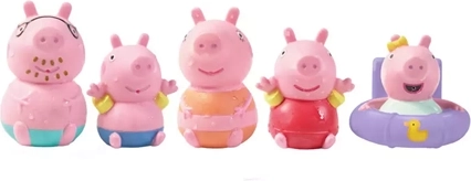 5 Peppa Pig figura egy csomagban