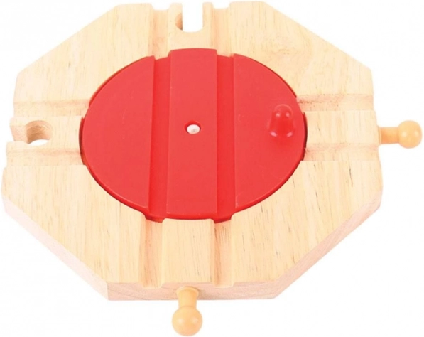 Bigjigs Rail 4 kivezetéses fordítókorong