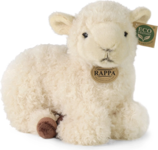Rappa Eco-Friendly plüss fekvő bárány, 25 cm