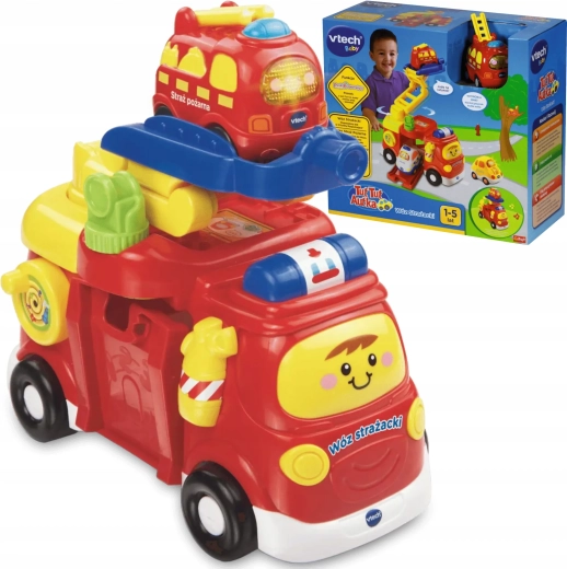 Interaktív tűzoltóautó TUT TUT AUTÍČKA a VTECH BABY-től