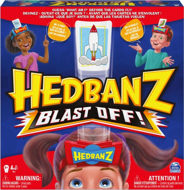Hedbanz Blast Off! – kilövő kártyák