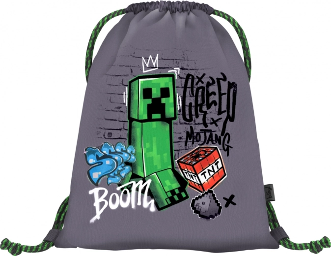 Minecraft TNT cipő- vagy aprósáktartó zsák