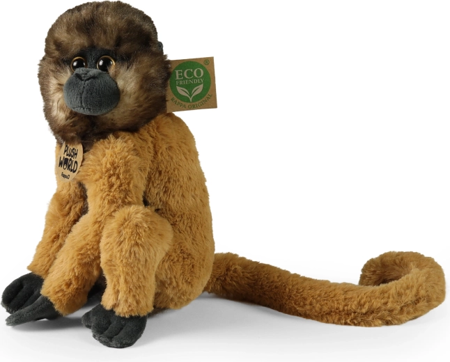 Rappa PLUSH WORLD plüss majom, környezetbarát, 22 cm
