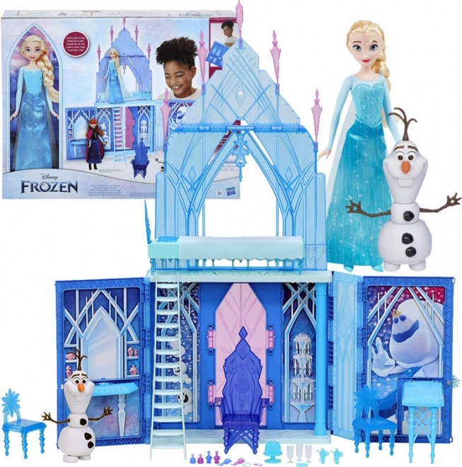 Elsa varázslatos jégpalotája a Frozen témával