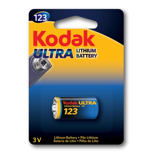 KODAK 123LA lítium elem 3 V 1500 mAh