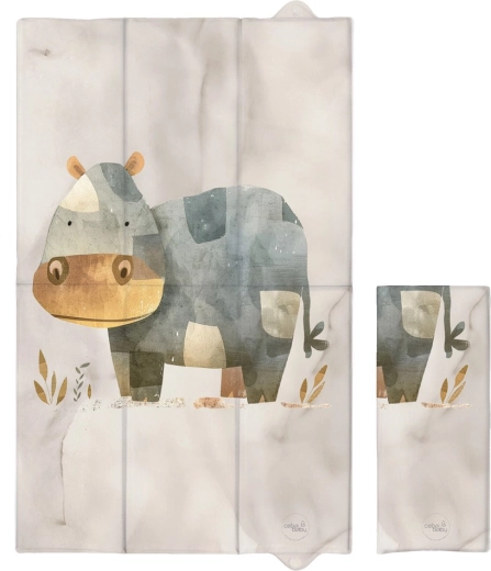 Ceba Baby utazó pelenkázó alátét basic cosy hippo 80 × 50 cm