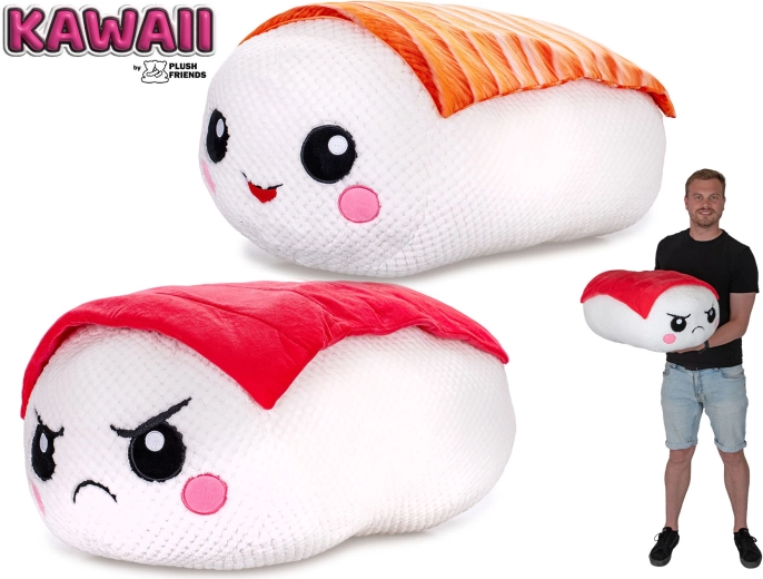 Plush Friends Kawaii sushi nigiri kawaii plüssfigura 60 cm - 1 db