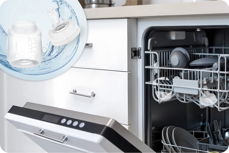 Könnyű tisztítás és mosogatógépben mosható