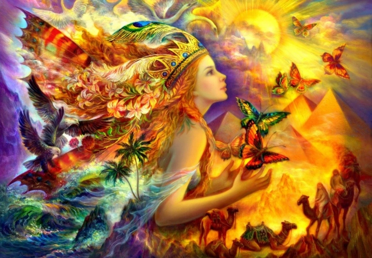 Puzzle Fantasztikus színes világ 1000 darabos