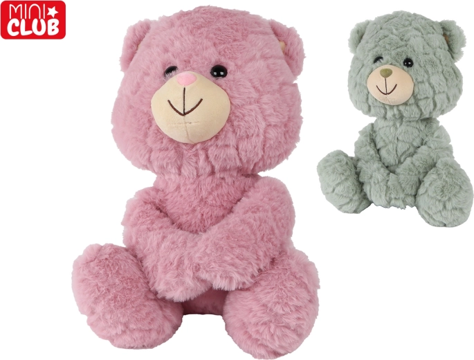Ülő plüss maci 30 cm Mini Club