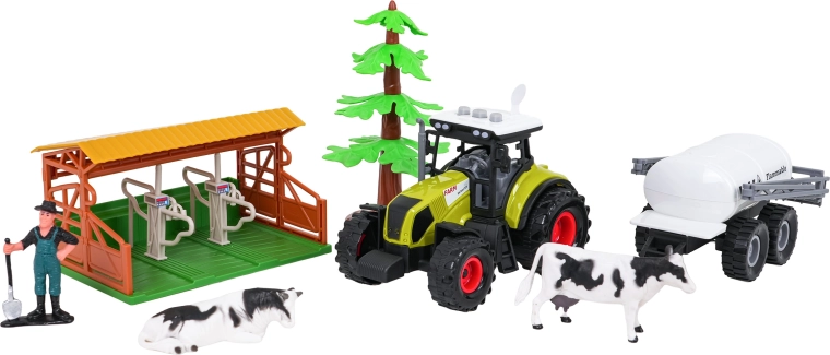 Interaktív traktor fény- és hangeffektekkel