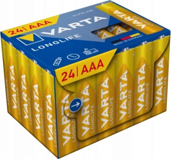 Varta Longlife Power alkáli elemek AAA 24 db