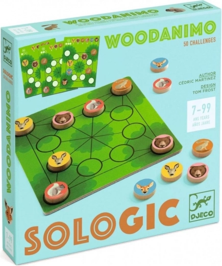 Djeco Wooden Logikai Játék Woodanimo