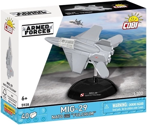 COBI Armed Forces MiG-29 Fulcrum (NATO) építőkészlet, 40 db elemmel