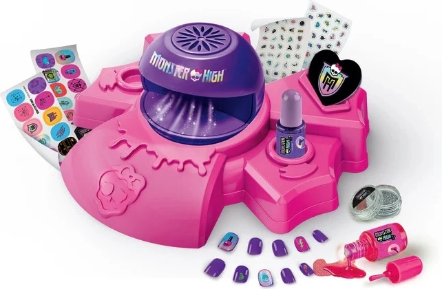Monster High díszítők: matricák, lakkok és kiegészítők