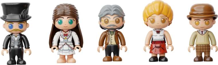 Minifigurák előadásjelenetekhez